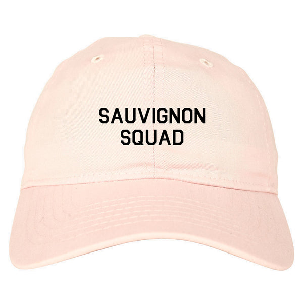 Sauvignon Squad Bachelorette Party Pink Dad Hat