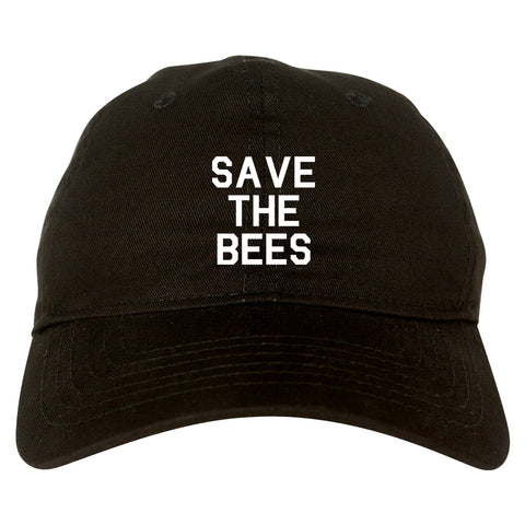 Save The Bees Nature Black Dad Hat