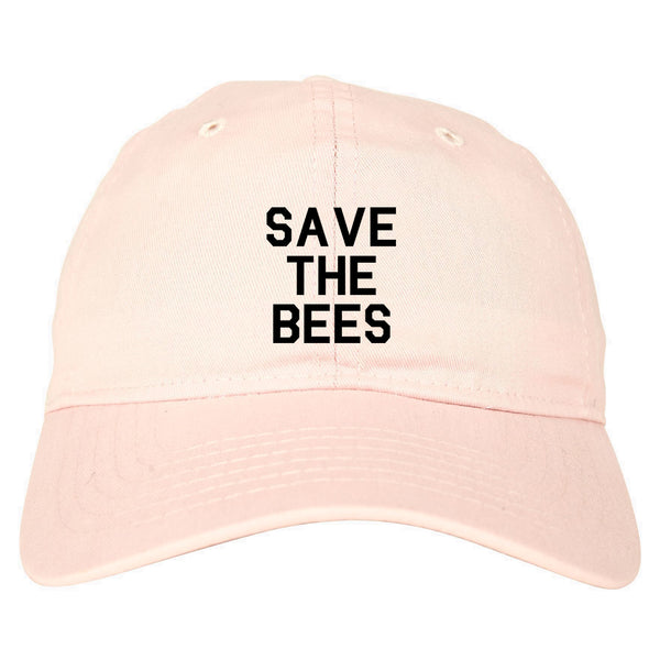 Save The Bees Nature Pink Dad Hat