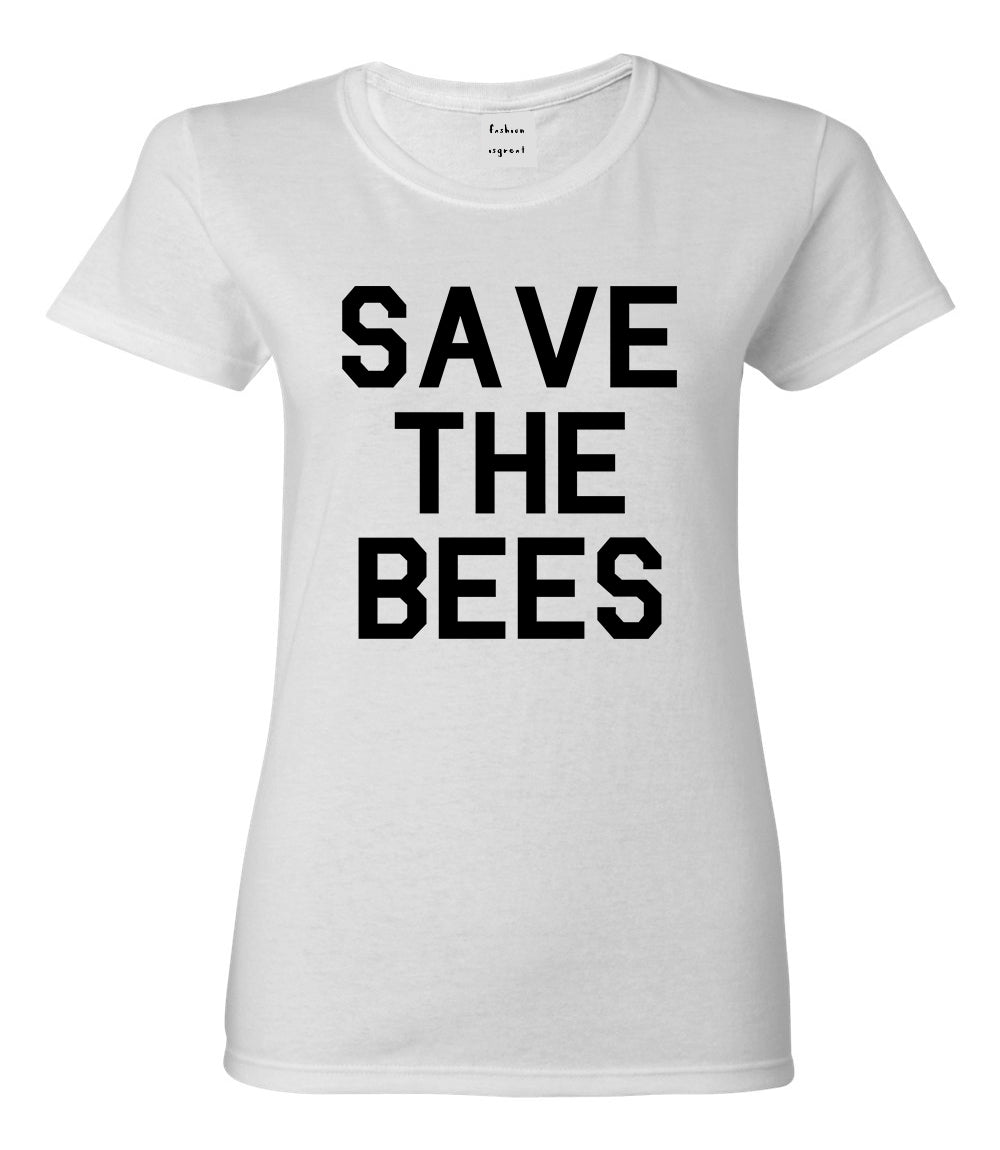 Save The Bees Nature White T-Shirt