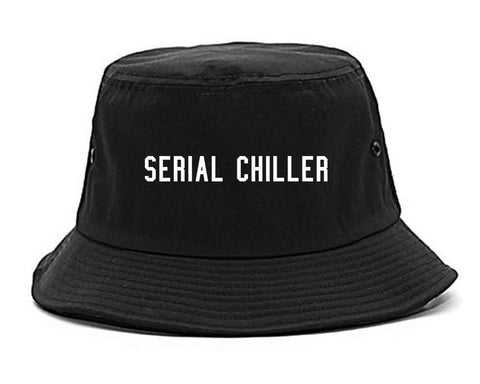 Serial Chiller Stoner 420 Bucket Hat Black