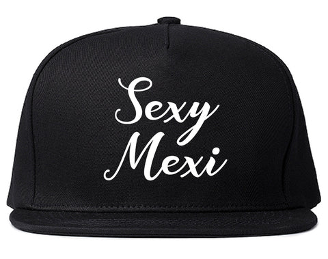 Sexy Mexi Mexican Black Snapback Hat