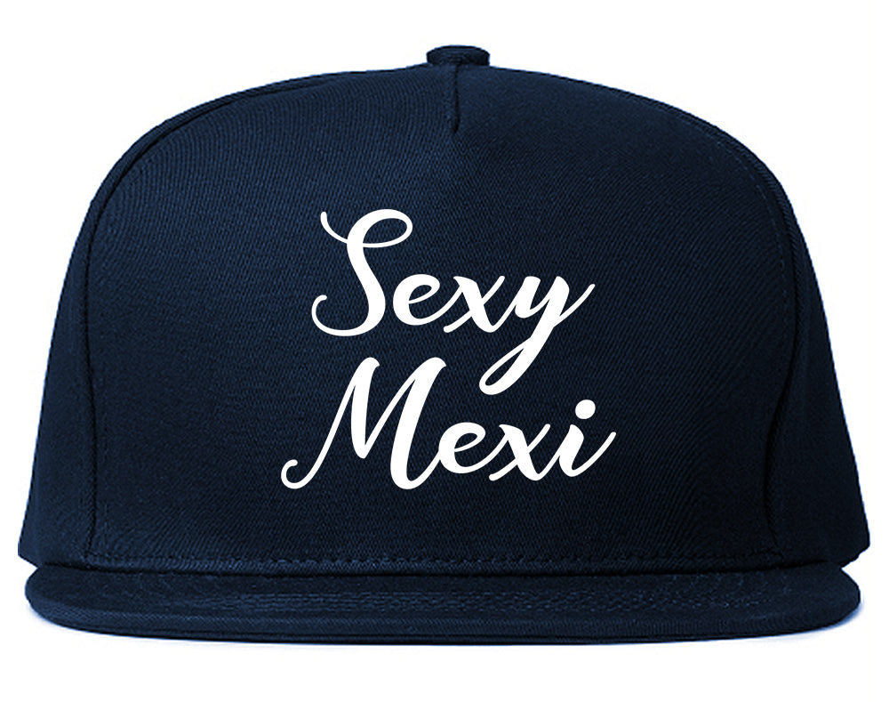 Sexy Mexi Mexican Blue Snapback Hat