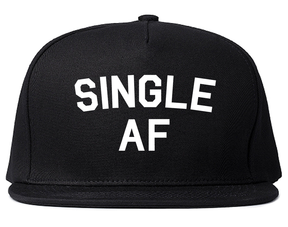 Single AF Girls Night Snapback Hat Black
