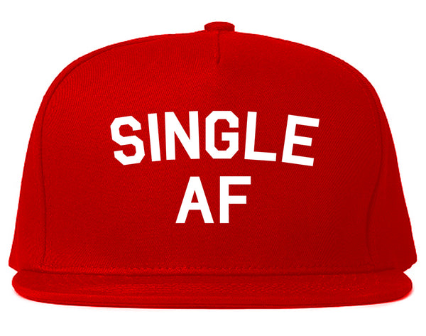 Single AF Girls Night Snapback Hat Red