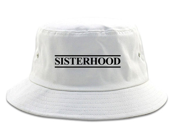Sisterhood white Bucket Hat