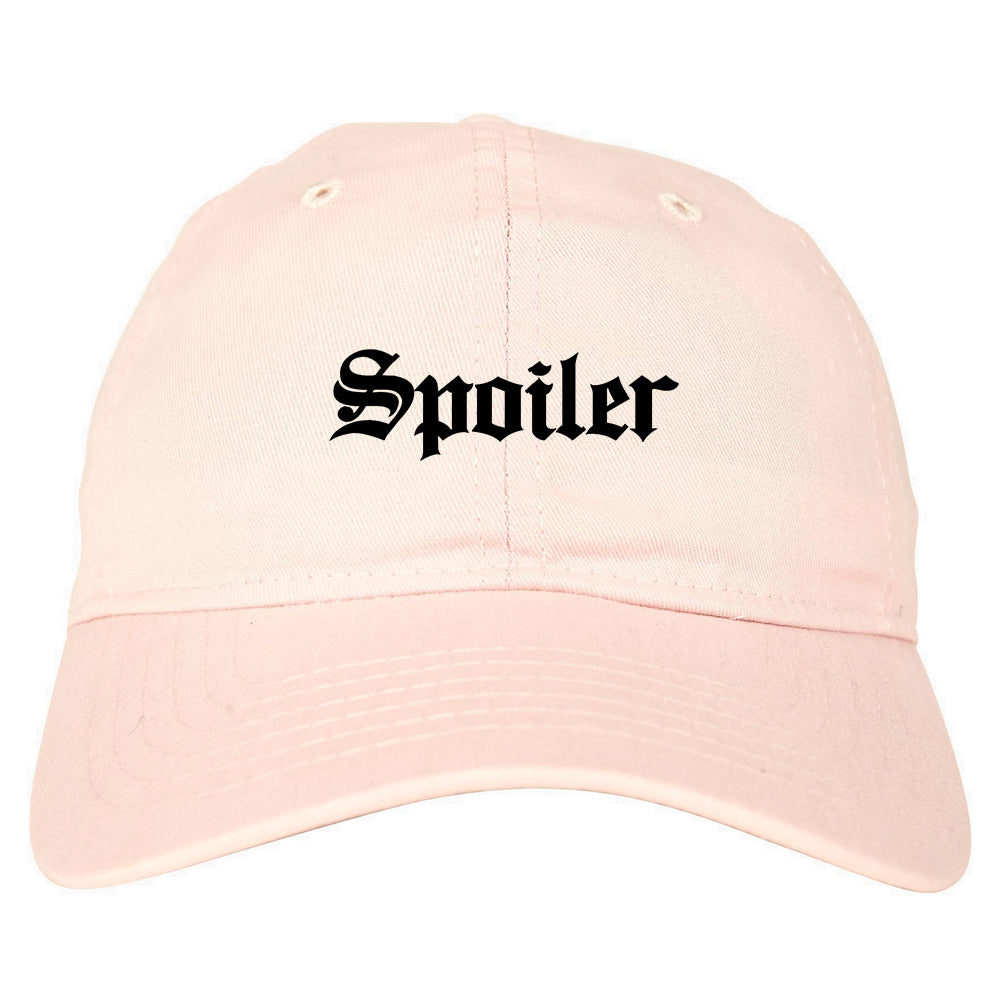 Spoiler Goth Dad Hat Pink