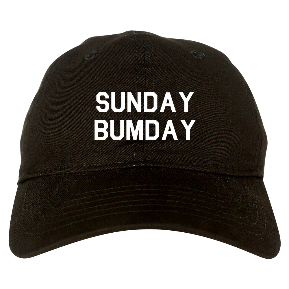 Sunday Bumday Laundry Black Dad Hat