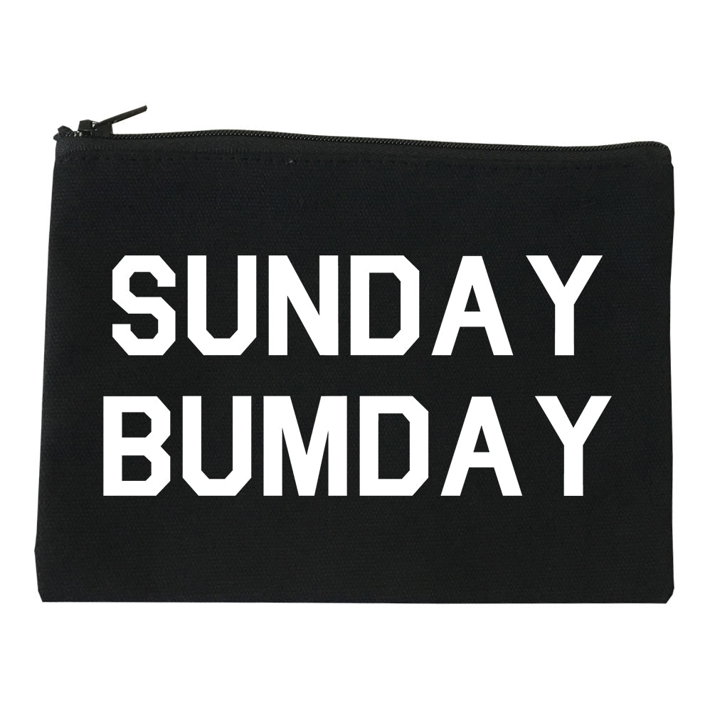 Sunday Bumday Laundry Black Makeup Bag