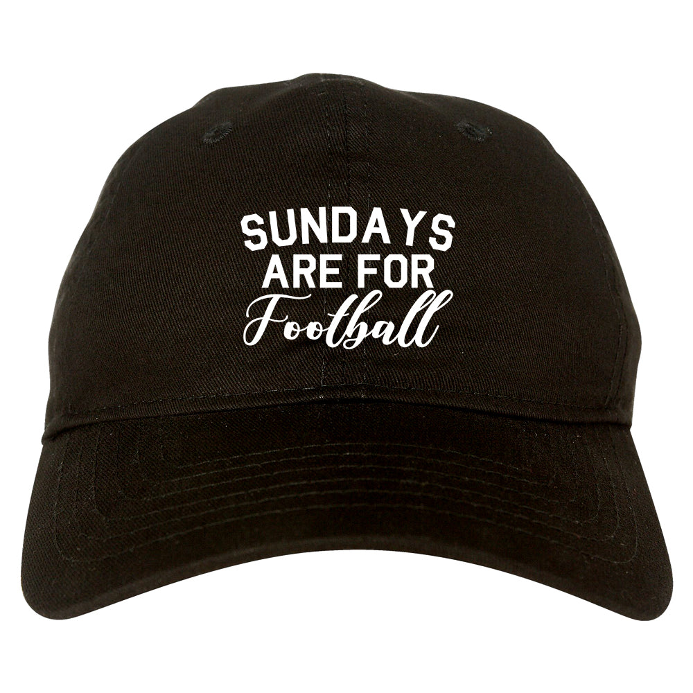 Sundays Are For Football Sports Black Dad Hat