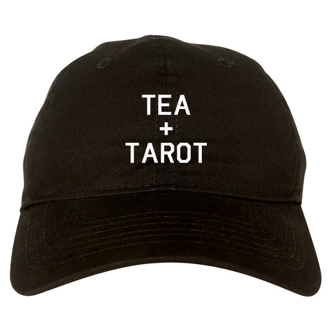 Tea And Tarot Cards black dad hat