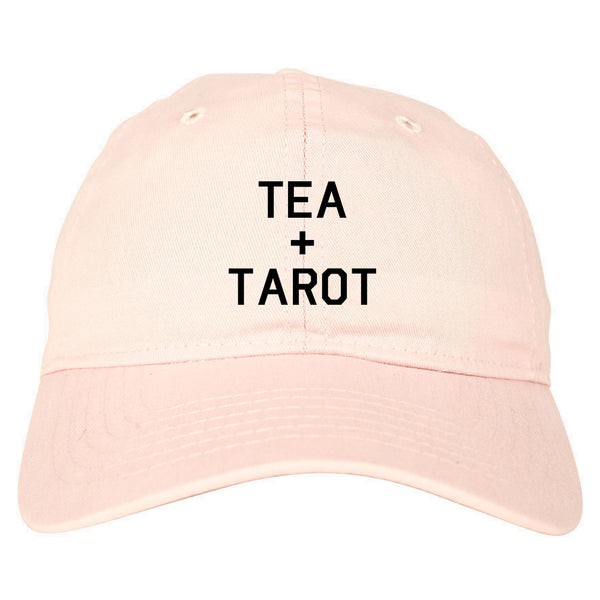 Tea And Tarot Cards pink dad hat