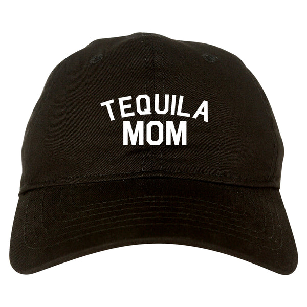 Tequila Mom Funny black dad hat