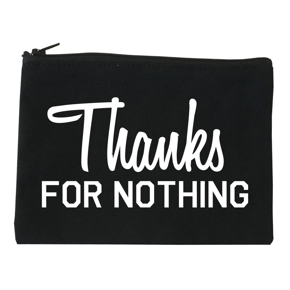 Thanks For Nothing Makeup Bag Red