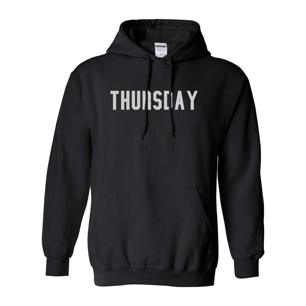 Thursday Days Of The Week Black Womens Pullover Hoodie