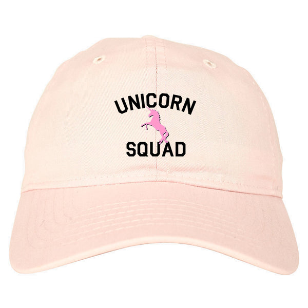 Unicorn Squad Funny pink dad hat