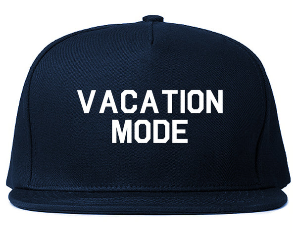 Vacation Mode Blue Snapback Hat