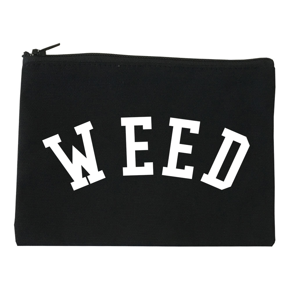 WEED Curved College Weed Makeup Bag Red