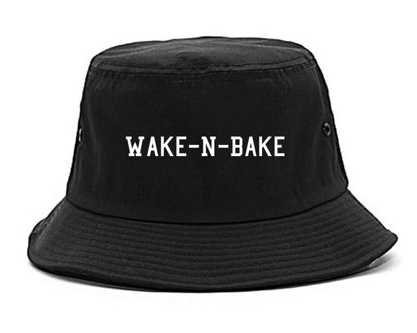 Wake N Bake Bucket Hat Black