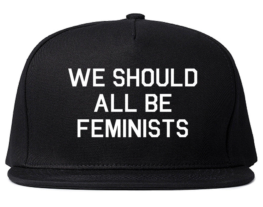 We Should All Be Feminists Black Snapback Hat
