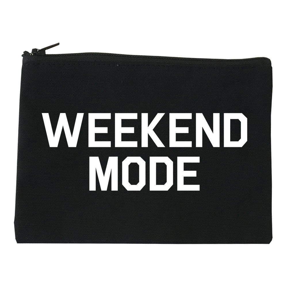 Weekend Mode Vacay Black Makeup Bag