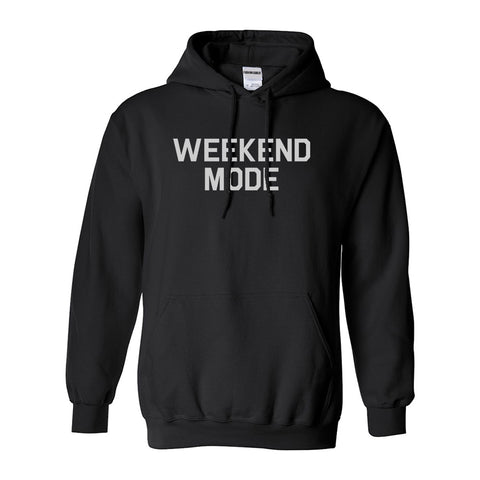 Weekend Mode Vacay Black Pullover Hoodie