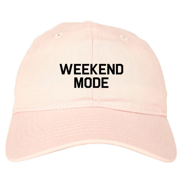 Weekend Mode Vacay Pink Dad Hat