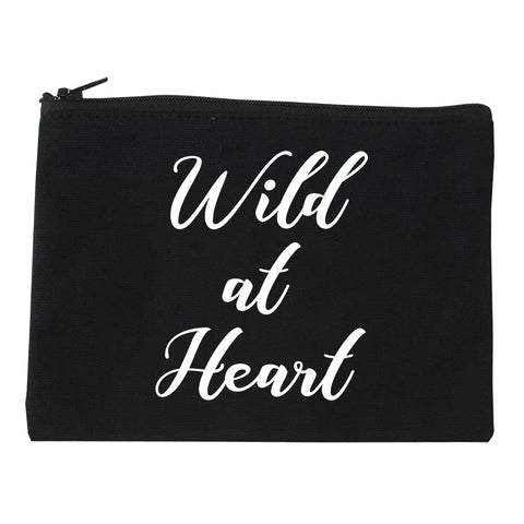 Wild At Heart Black Makeup Bag