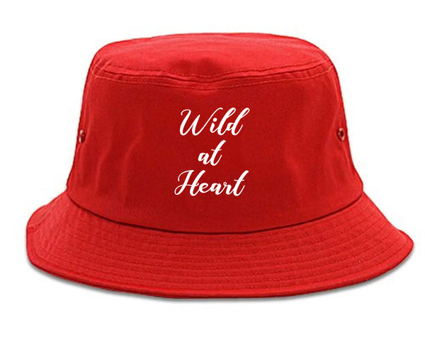 Wild At Heart Red Bucket Hat