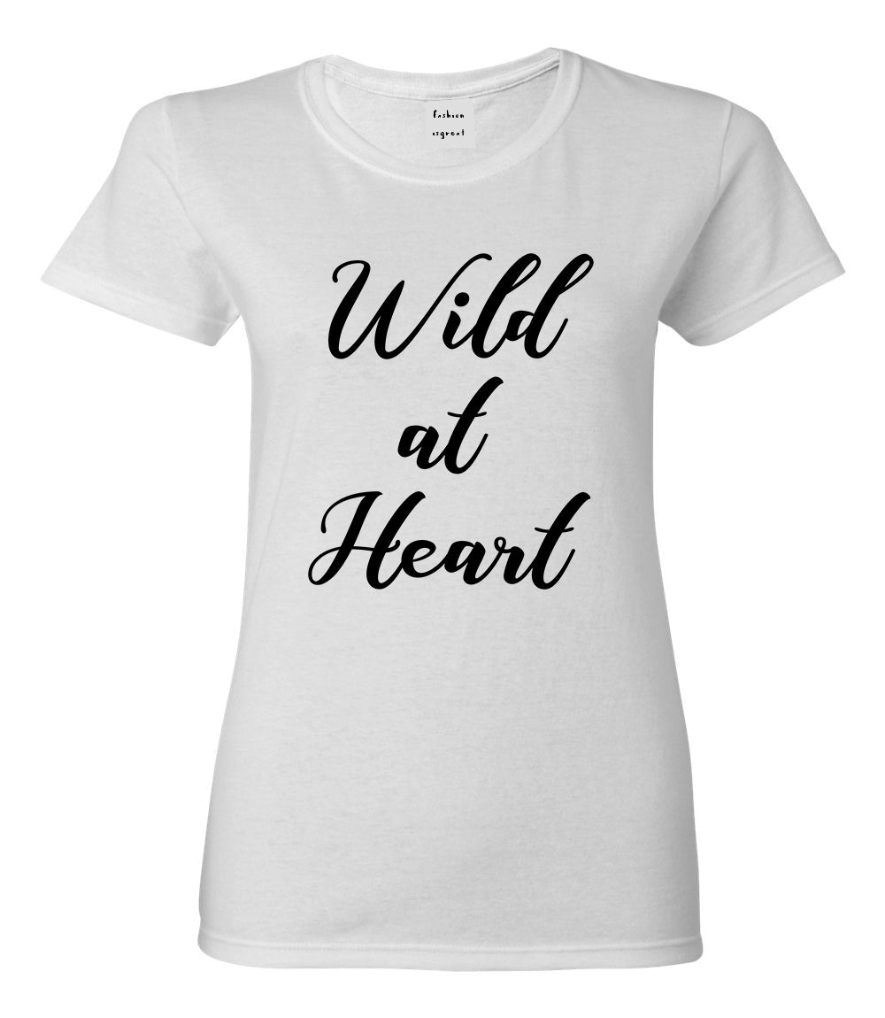 Wild At Heart White T-Shirt