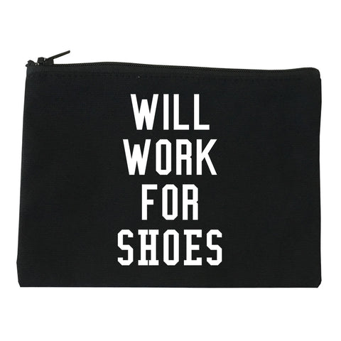 Will Work For Shoes Makeup Bag