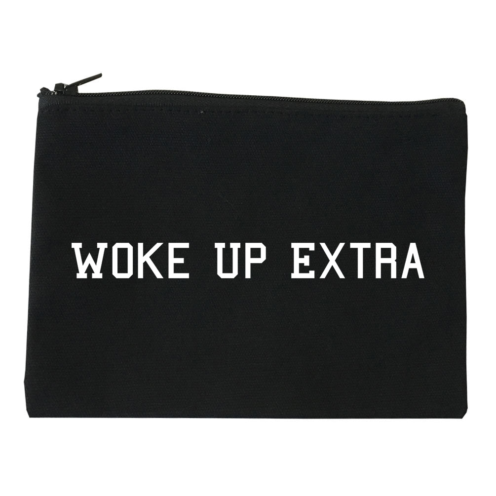 Woke Up Extra Makeup Bag Red