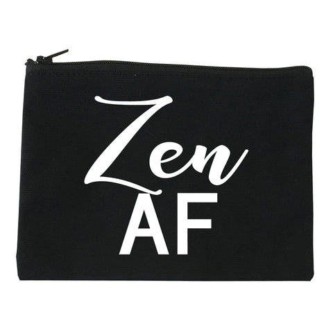 Zen AF Yoga Meditation black Makeup Bag