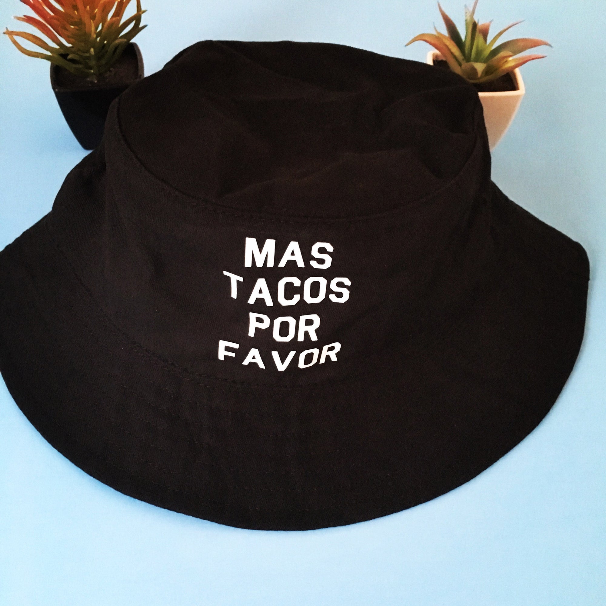 Mas Tacos Por Favor Bucket Hat