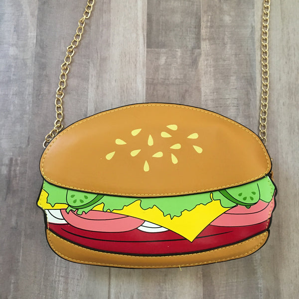Hamburger Crossbody Bag