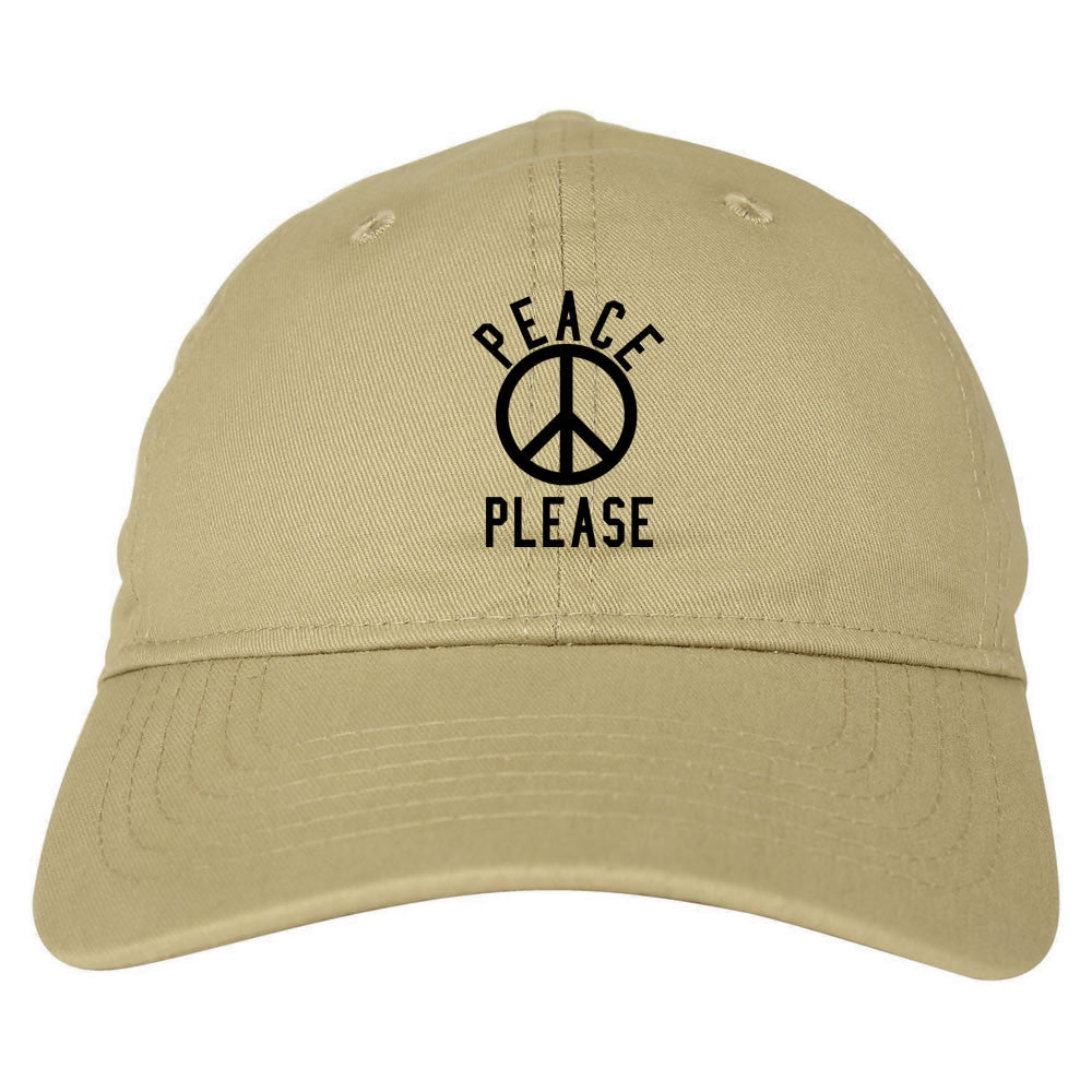 Peace Please Dad Hat