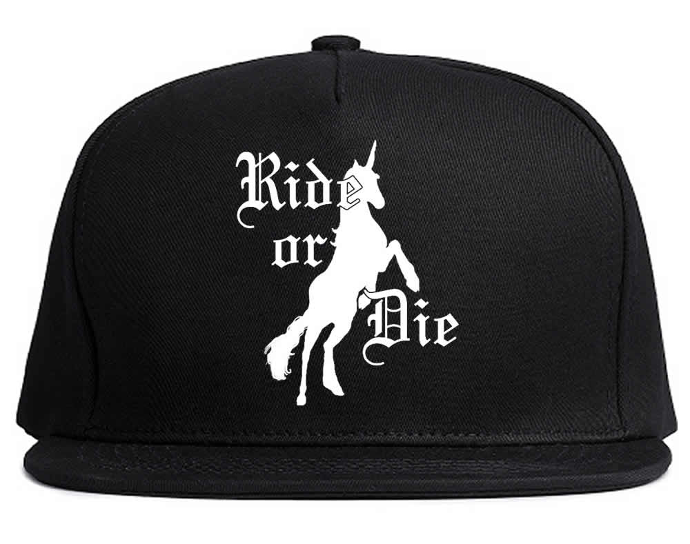 Ride or Die Unicorn Snapback