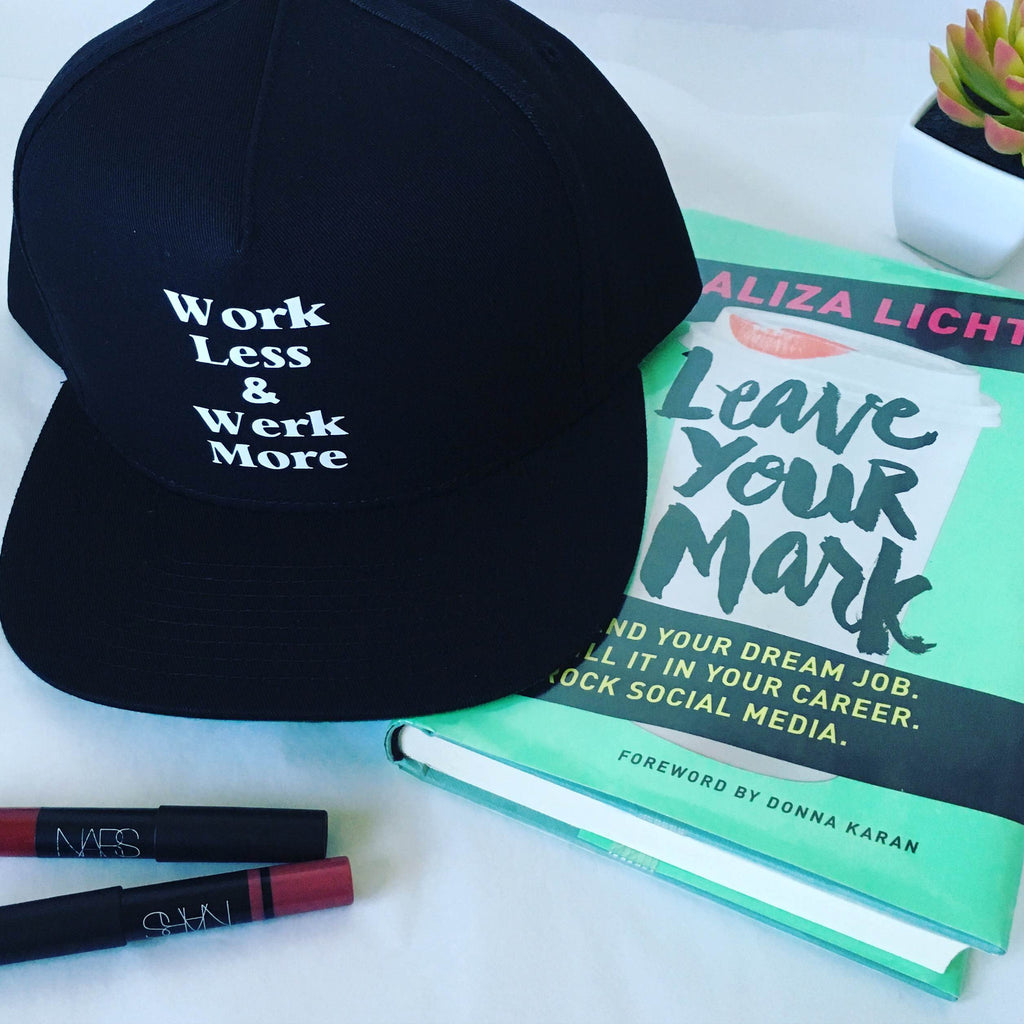 Work Less Werk More Snapback